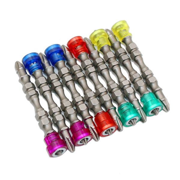 

s2 steel multi-function magnetic ring cross positioning batch head double head electric screwdriver starter batch high hardness