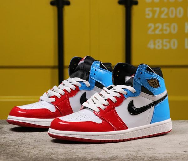 

air jordan retro high og 10x 1 basketball shoes men 1s sneakers men blue red unc patent bred white shadow men sports shoes