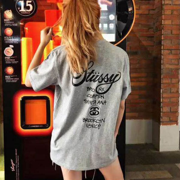 

2019 High Quality Classic Men Desiger T-shirt Women Couple Summer Fashion Casual Street Mens T-shirt S-XL 5colors YP03