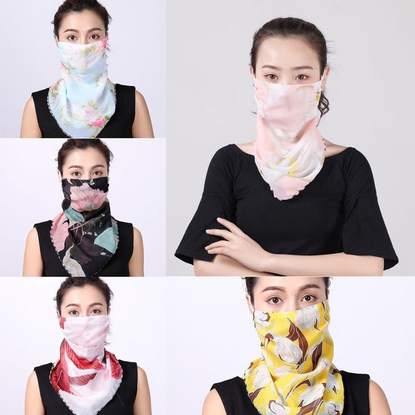 

9i5vk shipping filter with magic mask scarves kid face printing scarf turban bandanas sun protective fashion scarf neck masks new, Black