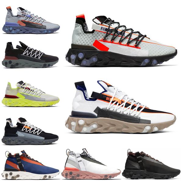 

fashion arrival react runner mid wr ispa men women running shoes ghost aqua platinum volt summit white mens trainer fashion sports sneakers