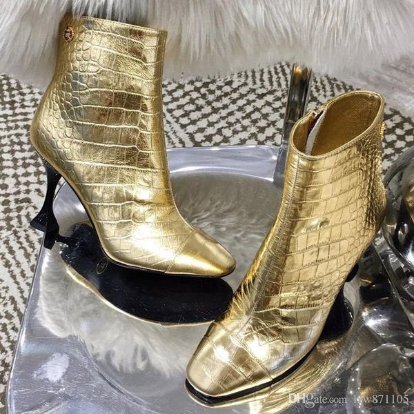 women's crocodile boots