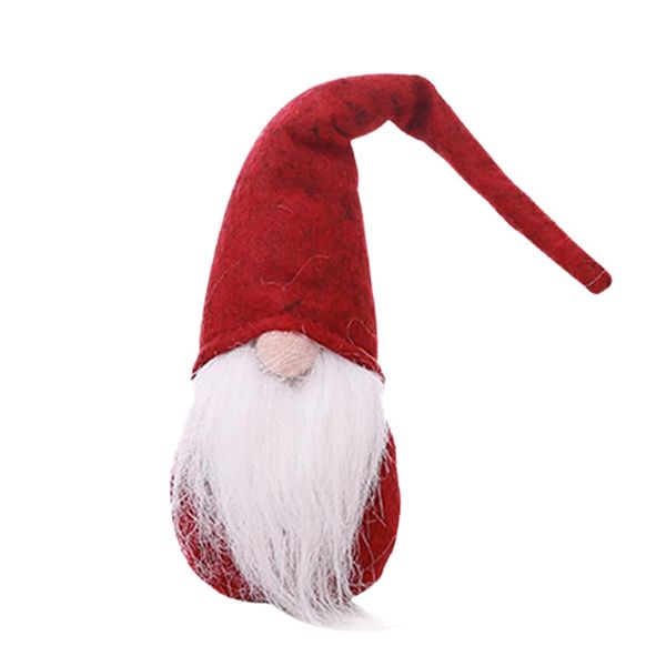 

afbc 30cm christmas old man faceless stand doll toy festival new year dinner party christmas decorations for home kids xmas gift