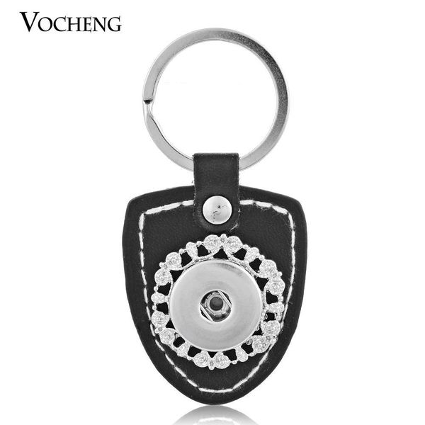 

noosa ginger snap jewelry interchangeable key chain genuine leather vb-026, Slivery;golden