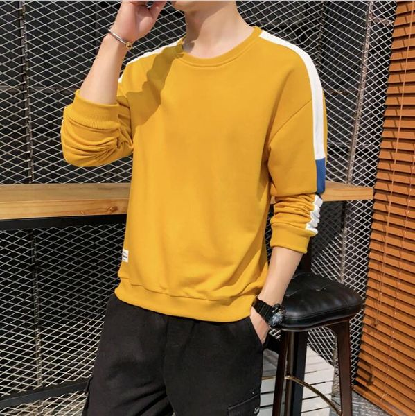 

fashion brand mens sweater luxury sweatshirts for men streetwear designer mens hoodies with patchwork 4 colors optional, Black