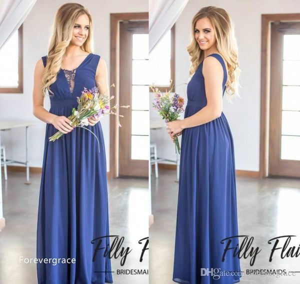 

2019 spring chiffon boho bridesmaid dress for summer a line pleats wedding guest maid of honor gown plus size custom made, White;pink