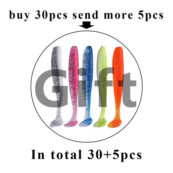 

silicone soft lures piece artificial tackle bait 7cm 2g goods for fishing sea fishing pva swimbait wobblers