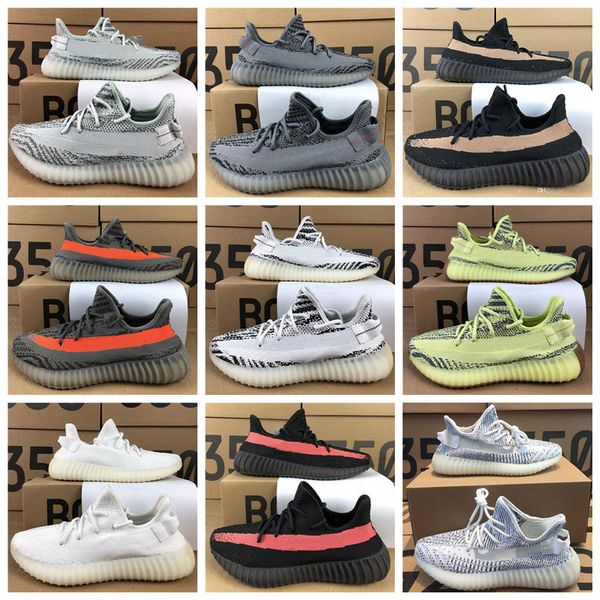 

Горячие V2 Статические Кроссовки Повседневная Дизайнерская Обувь Beluga 2.0 Zebra Крем В