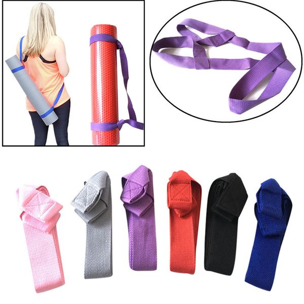 Yoga Mat Harness Strap Sling Shoulder Carry Strap Belt Yoga Column