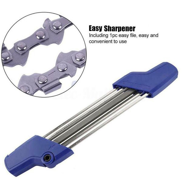 

2in1 chain sharpener manual chainsaw sharpener chains grinding tool fast sharpen grind fits electric saw whetstone