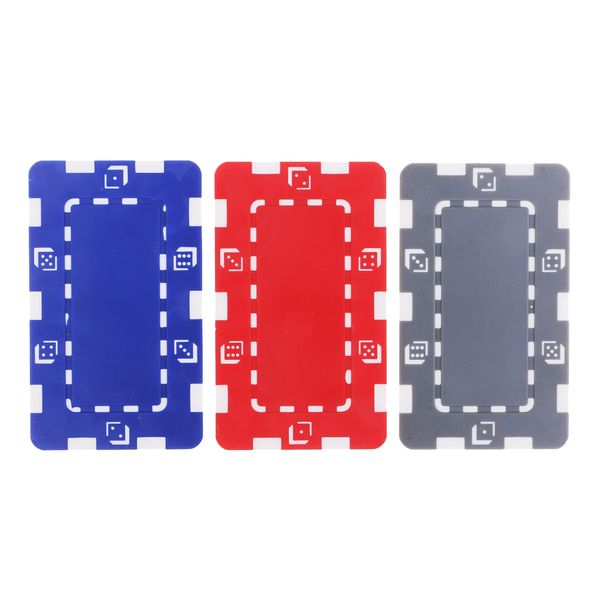 

11pcs poker chips toys coins non-currency casino mahjong games multi-color running pants, Black;blue