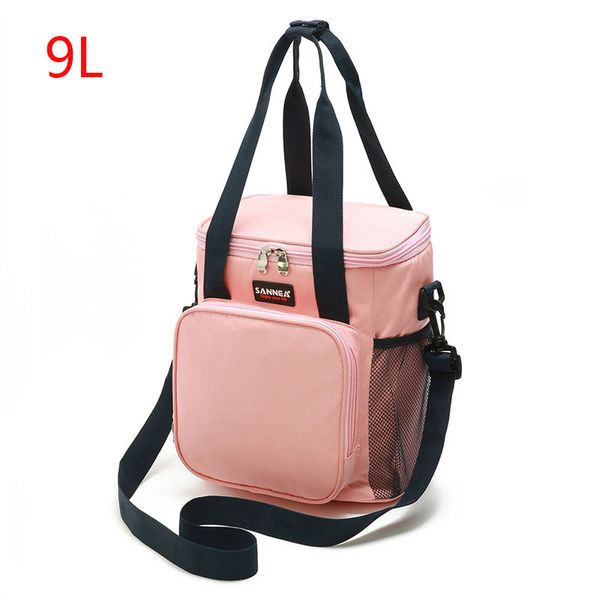 

back milk package outdoor picnic bag cross-border cold ice bag wholesale, Blue;pink