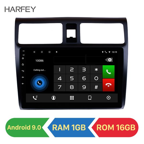 

harfey car radio 10.1inch for 2005 2006 2007-2010 swift android 9.0 gps multimedia player head unit wifi 1080p swc 2din car dvd