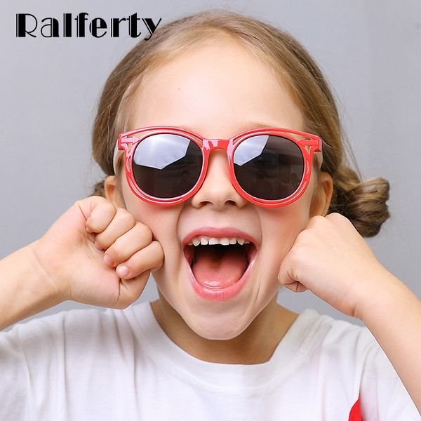 

ralferty unbreakable kids sunglasses polarized 2019 new tr90 boy girl baby infant sun glasses uv400 eyewear child shades k8209, White;black