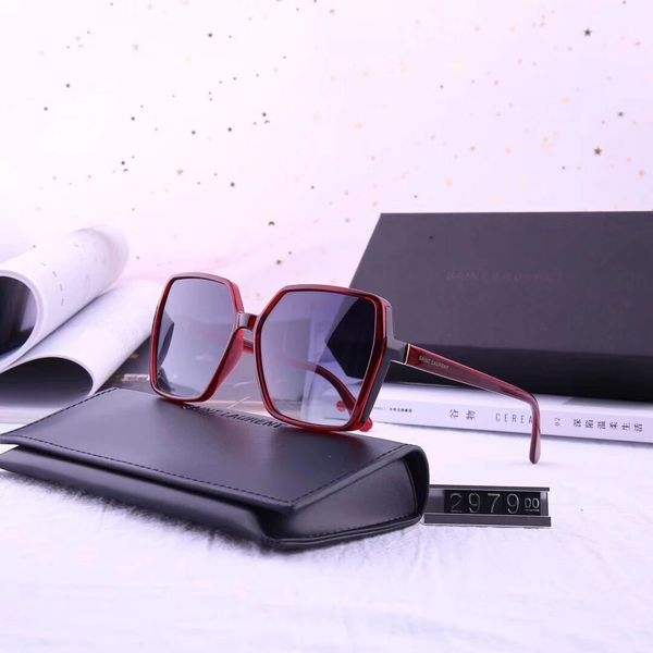 

designer sunglasses luxury sunglasses fashion brand glasses for men woman glasses uv400 5 colors option style y297 with box, White;black