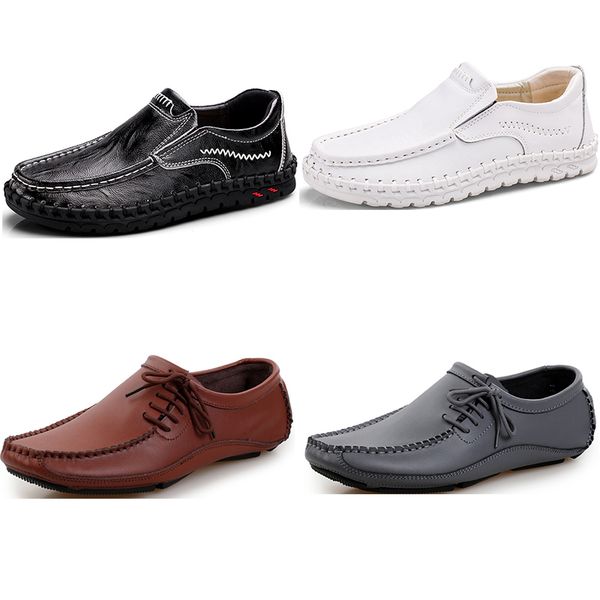 

2020 new arrival dress shoes men's fashion shoes black white brown grey straps breathable casual sports sneakes fashion dress shoes 57