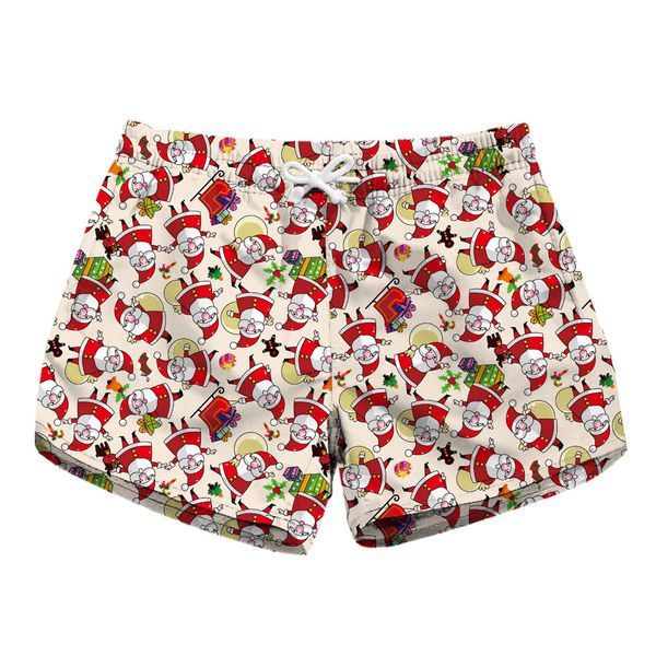 

fashion printed ladies'short shorts for fast drying beach, White;black