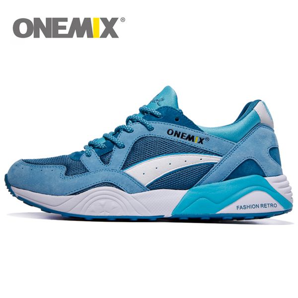 

onemix 2019 retro trend men's running shoes for women breathable walking outdoor sport sneakers 36-40