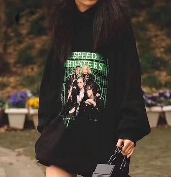 

19fw blcg speed hunters printed hoodies sweatshirts fashion men women couple speedhunter hooded sweatshits hflswy337, Black