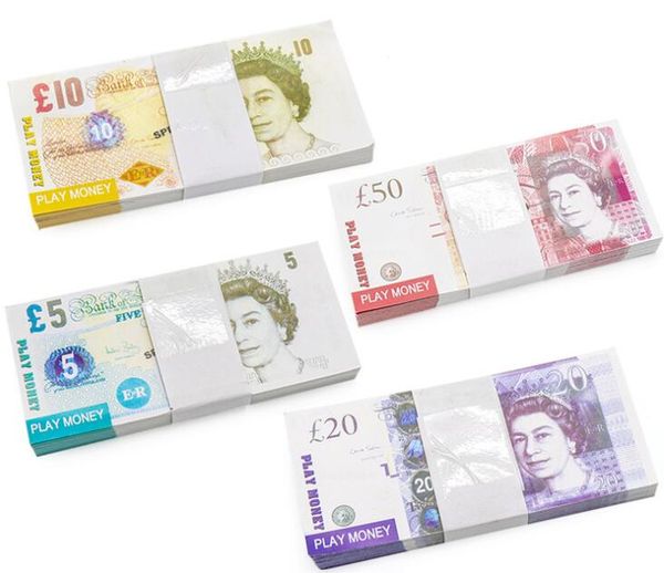 

Play money toy uk pound gbp briti h 5 10 20 50 queen 039 commemorative fake paper money toy for kid co play or video film