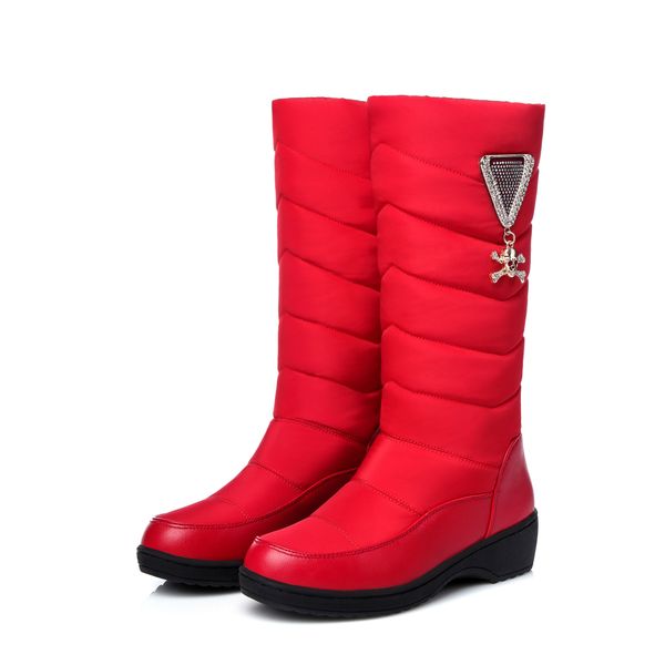 Compre 2017 Resistente Al Agua Para Mujer Botas Para La Nieve, Además De Las Mujeres Embarazadas Abajo Cálidos Zapatos De Algodón Madres Compre 2017 Resistente Al Agua Para Mujer Botas Para La Nieve, Además De Las Mujeres Embarazadas Abajo Cálidos Zapatos De Algodón Madres