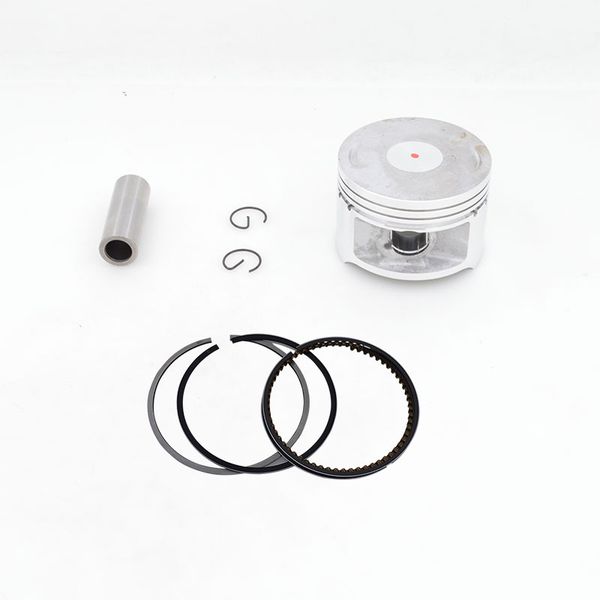 

motorcycle 57 mm flat piston 15 mm pin ring set kit assembly for haojue qingqi suzuki en150 gz150 qs150 150cc