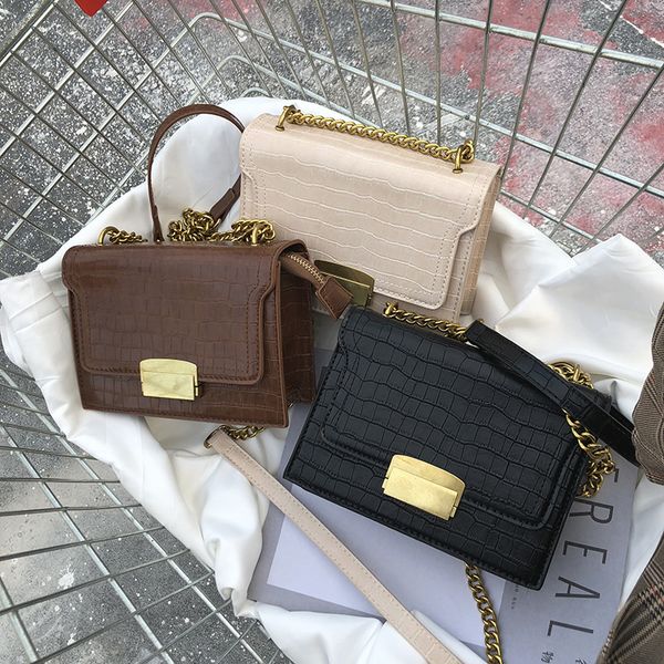 

женская новая корейская женская сумка маленькая мода плечо сумка посыльного женская инс небольшой аромат темперамент