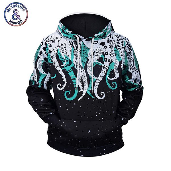 

mr.1991inc eu size hoodies new 3d men/women streetwear 2019 fashion hoody printed ocs 3d sweatshirts funny clothing, Black