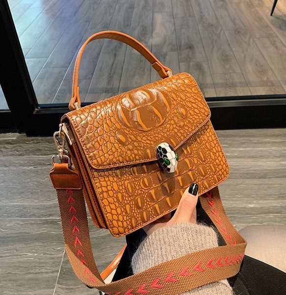 

fashion stone pattern tote bag 2020 new pu leather women's designer handbag lock shoulder messenger bag