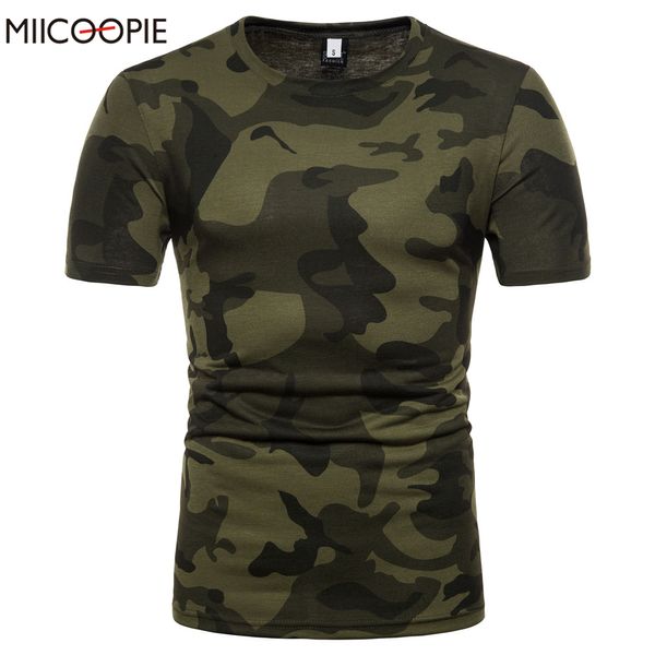 Polos Mode Neue Sommer Camouflage Herren T-shirt Outdoor Sport 2 Farben 5 Größen