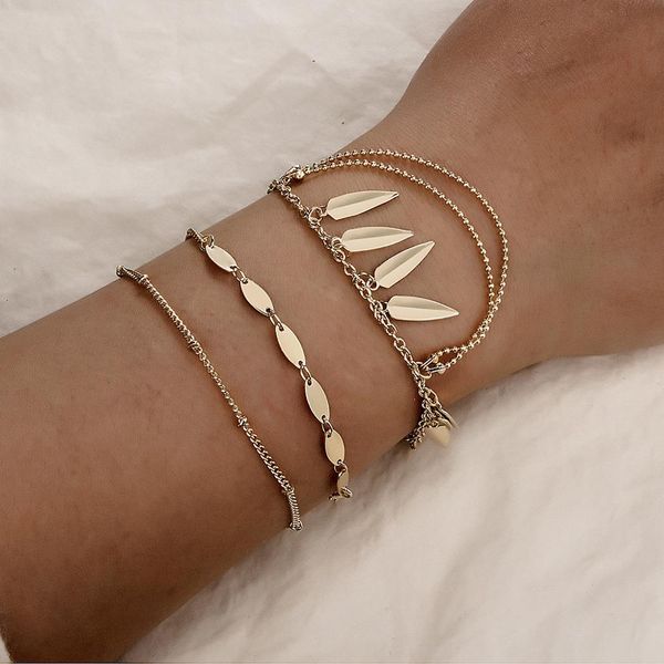 

2019 new matte gold color coin charm bracelets for women 2019 fashion jewelry luxury gold color bracelets female gift, Golden;silver
