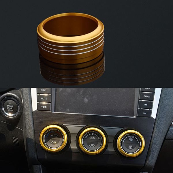 

aluminum alloy climate control knob part decor 52mm ring practical accessories replacement high quality