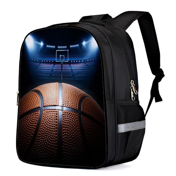 

баскетбол арена мяч синий стадион рюкзак дети школьные сумки мужчины женщины дорожные рюкзаки для девочек подростков мальчиков