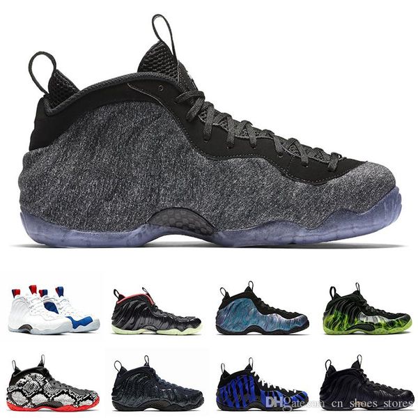 

tech fleece penny hardaway men basketball shoes foam one vandalized habanero paranorman purple camo mens trainers sports sneakers 7-13
