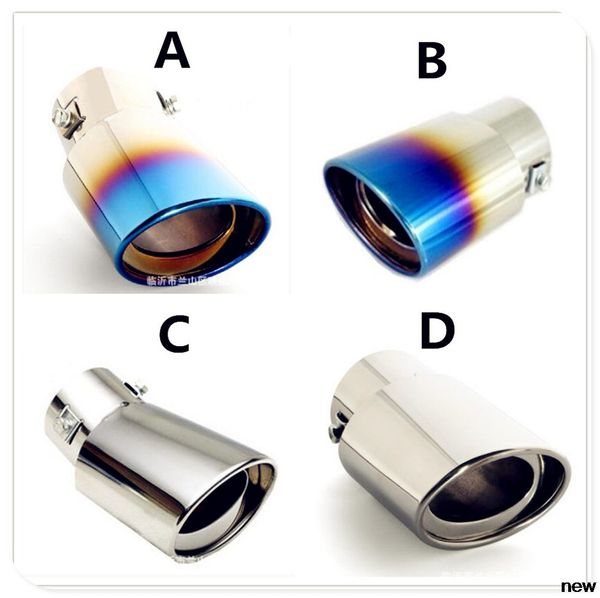 

stainless steel car exhaust muffler tip pipe cover tail for expedition ecosport kuga f-series escape svt reflex tar
