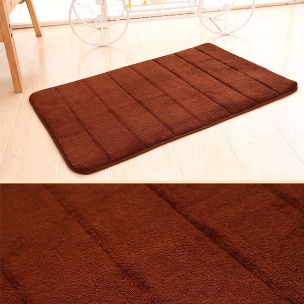 

slow rebound memory foam slip-resistant anti-slippery bath mat polyester