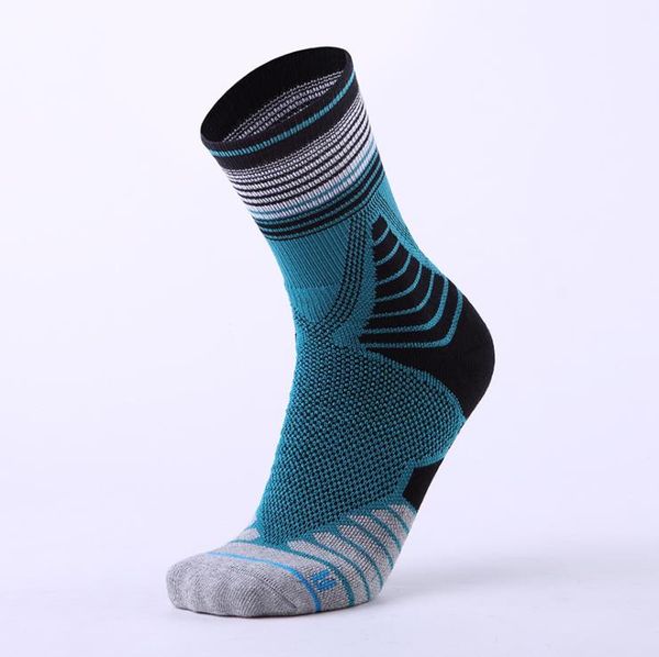 

basketball socks, towel bottom, non-slip sports socks, breathable wear-resistant protective socks, Black