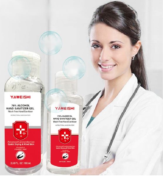 

24hour shipping hand sanitizer disposable gel hand sanitizer 100ml 60ml hand qualit ready to shipy