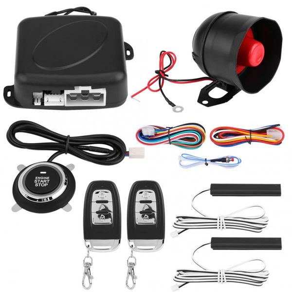 

car alarm system engine ignition keyless entry push button remote starter universal car accessories
