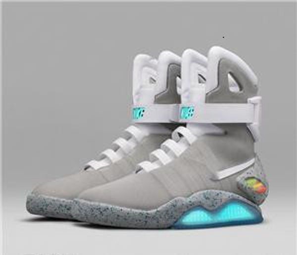 

new new air mag high qaulitys limited edition return to the future warrior shoes led luminous luminous men's shoes, Black