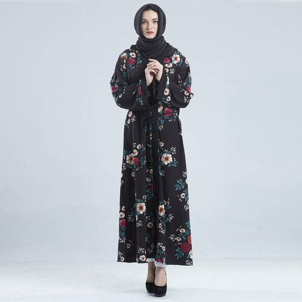 

muslim dress abayas robe dubai caftan kaftan dubai style open front kaftan abaya muslim cardigan jilbab robe maxi lady dress, Red