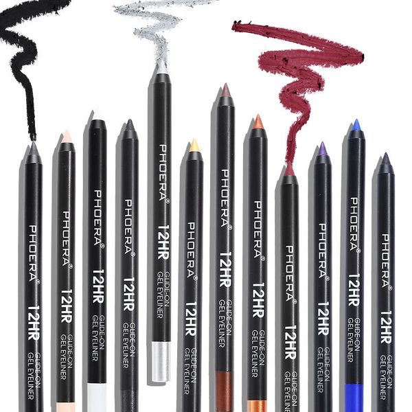 

12 colors pearlescent matte long lasting waterproof delicate easy to slide makeup eyeliner zg88