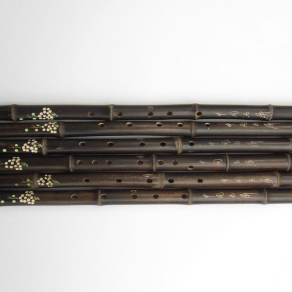 

chinese bamboo flute xiao vertical instrument 6 hole for beginners to use