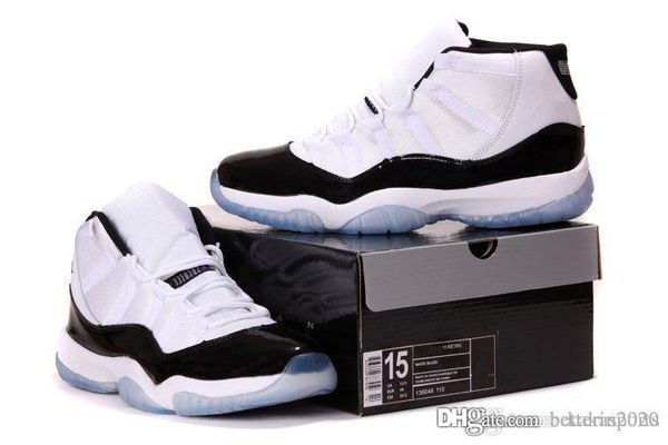 

big size 11s basketball shoes mens 11s bred concord sneakers outdoor sports sneakers big size for big men us 14 15 16