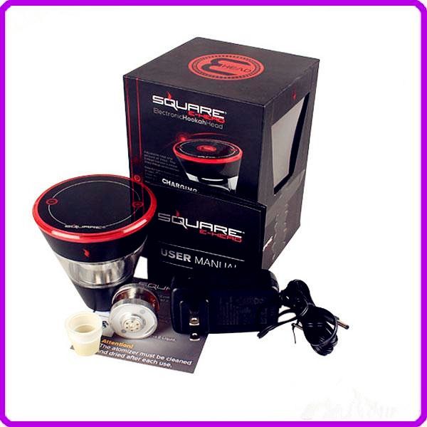 

New square e head starbuzz eshisha hose ehead e-head 30w eshisha ehose ehookah amanoo firkin popcorn Electronic cigarette Refillable hookah