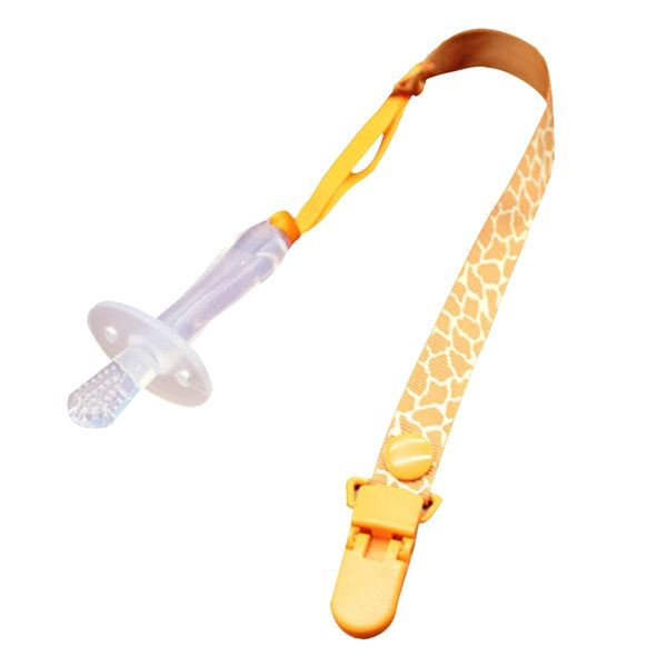 Baby Kette Clip Halter Dummy Schnuller Schnuller Nippel Leine Stra—YJ