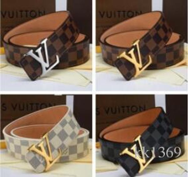 

new designer belts mens womens l buckles jeans belts cummerbund belts for men women metal buckle, Black;brown
