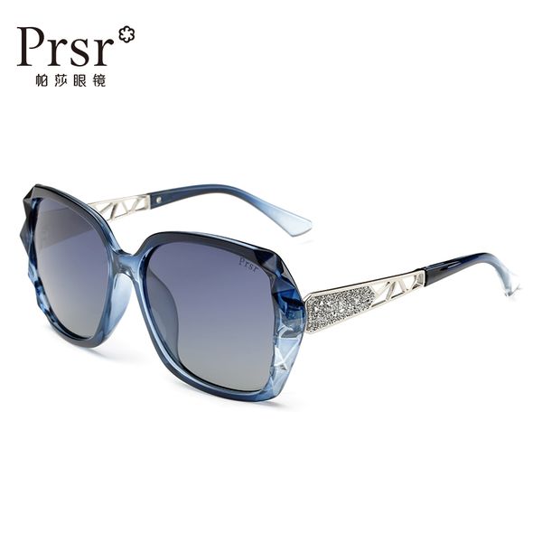 

pasha sunglasses womens new polarized sunglasses sunglasses pasha large frame can be equipped with myopia uv-protection, White;black