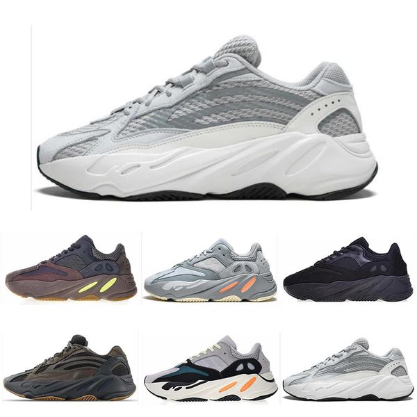 

fashion runner kanye west mauve mens women shoes geode inertia wave runner triple black static trainers sneaker shoes size 36-45