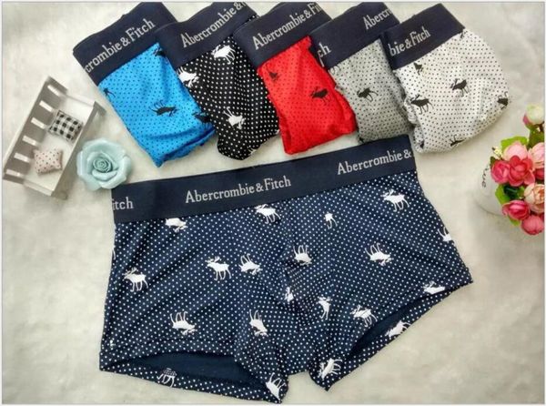 

mens boxer underwear breathable printed cotton without trace u convex underpants shorts fashion gay penile bag3olt, White;black